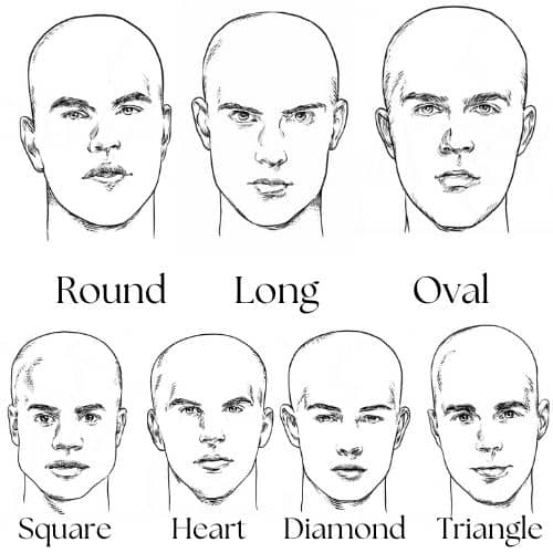 Cortes de pelo para la forma de la cara - Calvo