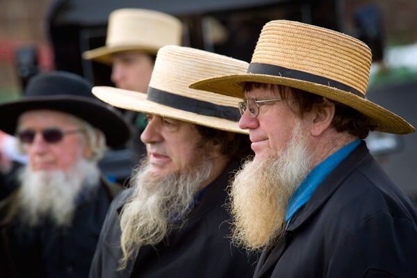 Por qué los hombres amish se dejan este tipo de barba