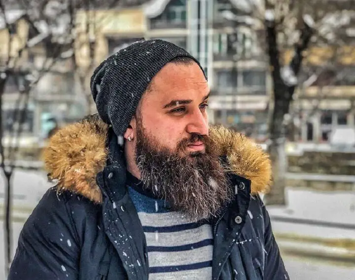 Barba Completa Estilo Invierno