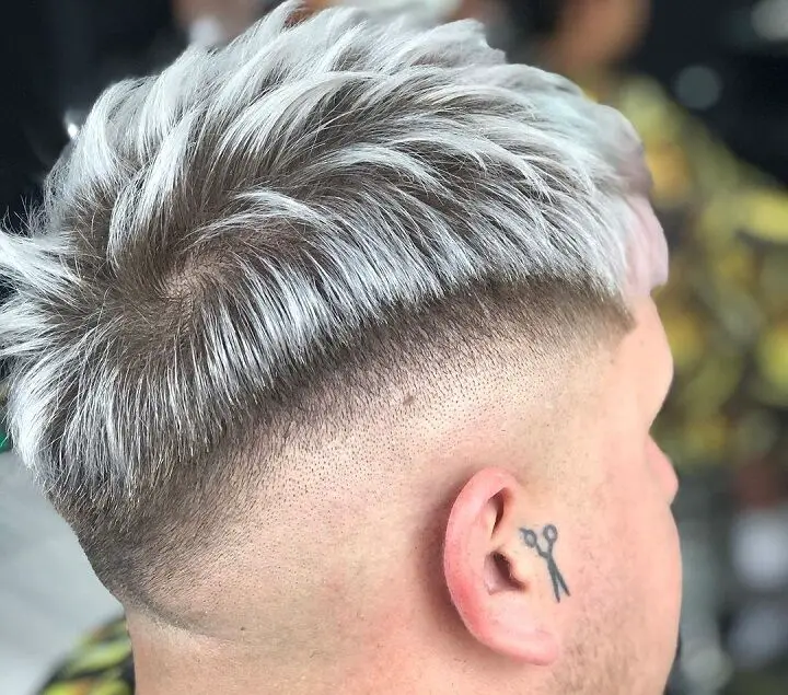 High Zero Fade Y Mullet