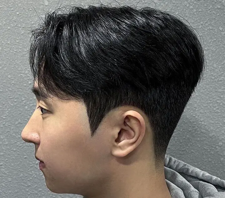 Down Perm corte de pelo coreano hombres coreanos perming