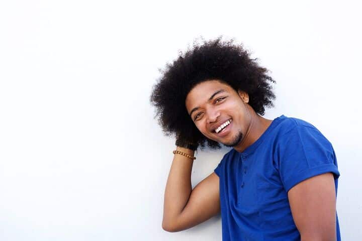Cool Guy With Afro Hair