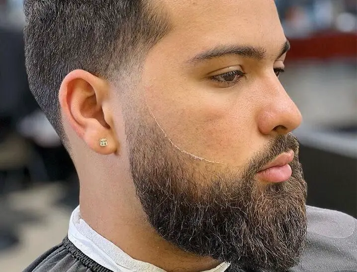 Barba Larga Estilo Fade